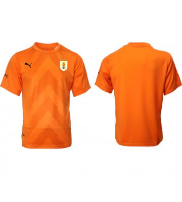 Maillot de foot Uruguay Gardien de but Extérieur Monde 2022 Manches Courte